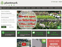 Tablet Screenshot of plantmark.com.au